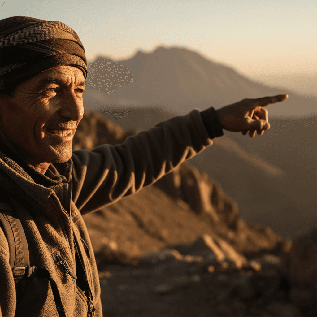 Guía George planificando un tour personalizado con turista en La Fortuna
